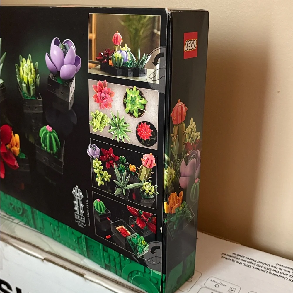 LEGO Succulents 10309 Icons Botanical Collection Complete Set 771 Pieces Box